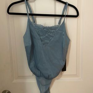 Lulus Satin Bodysuit
